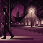 man and woman walking away from each other after their first date